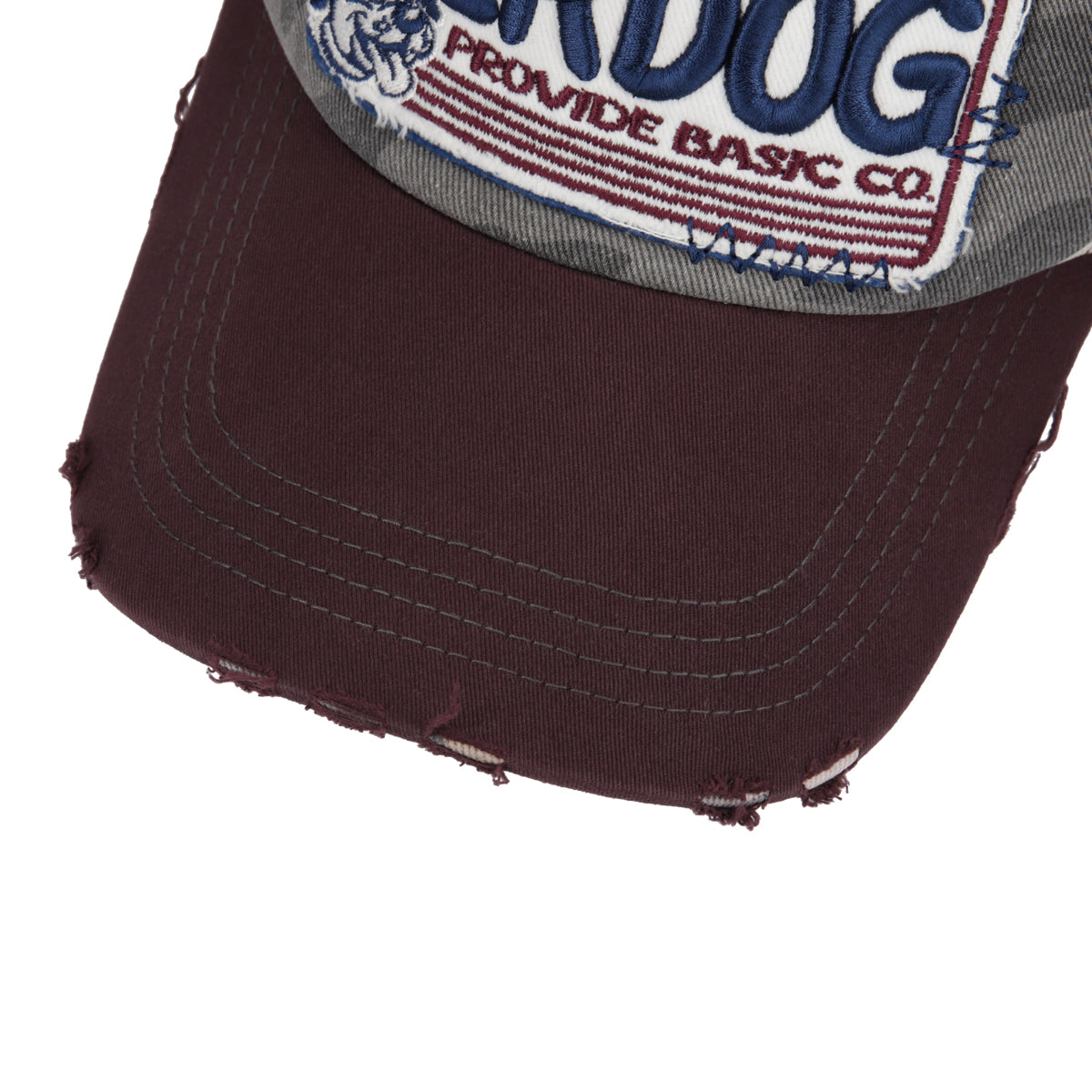 Company logo mesh cap