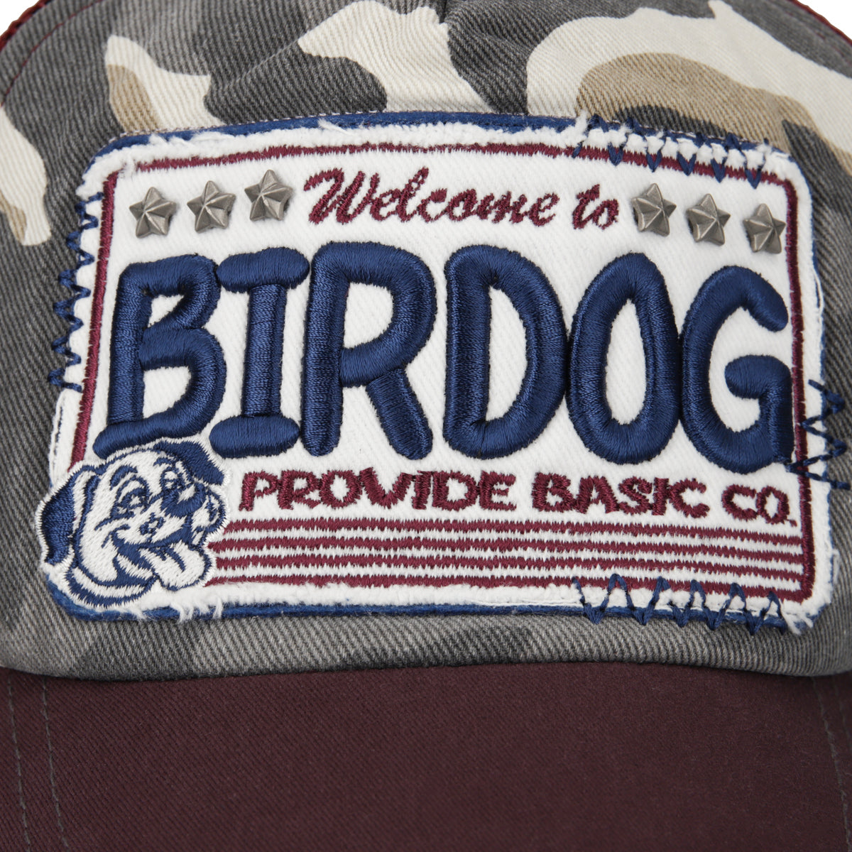 Company logo mesh cap