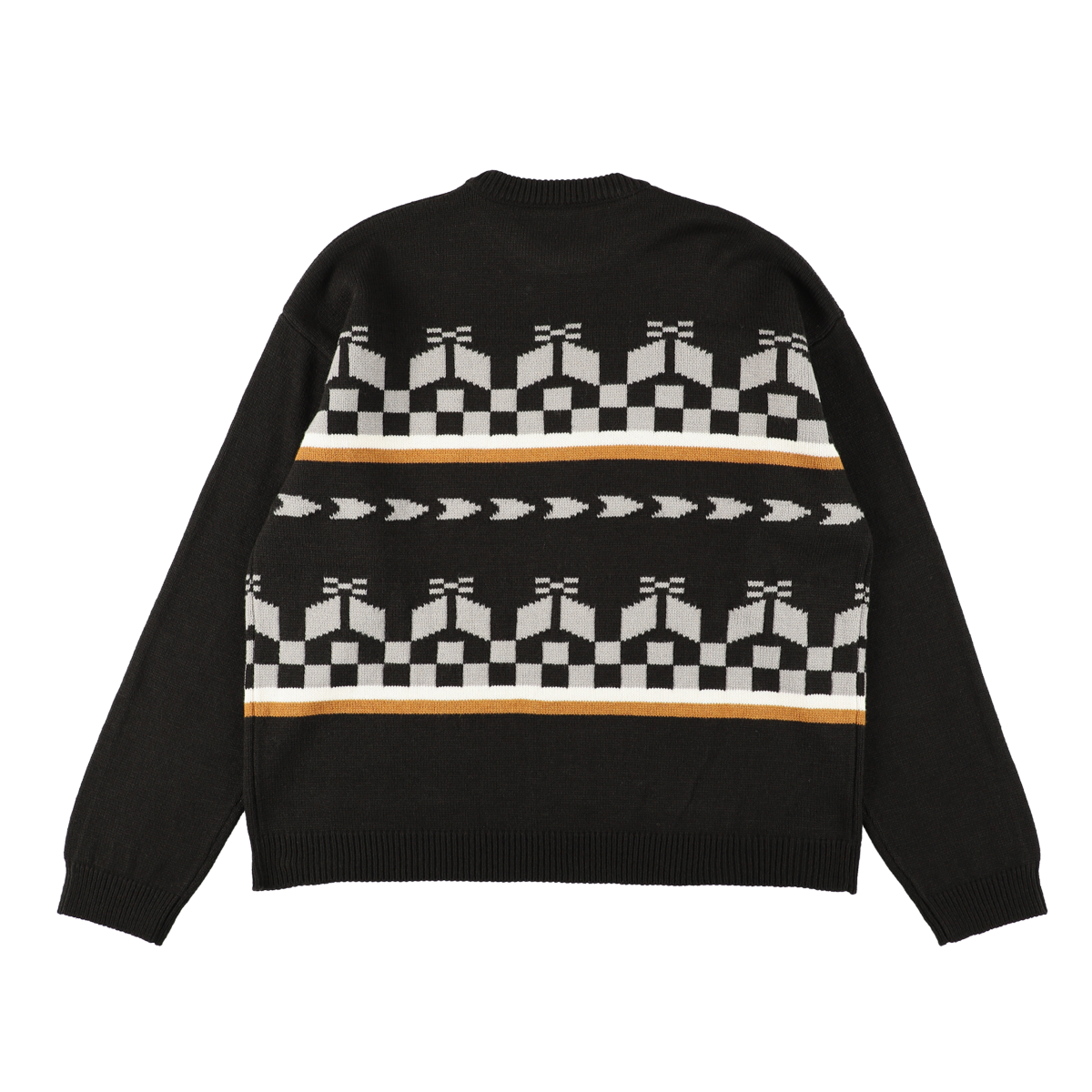 Fair Isle sweater black – BIRDOG