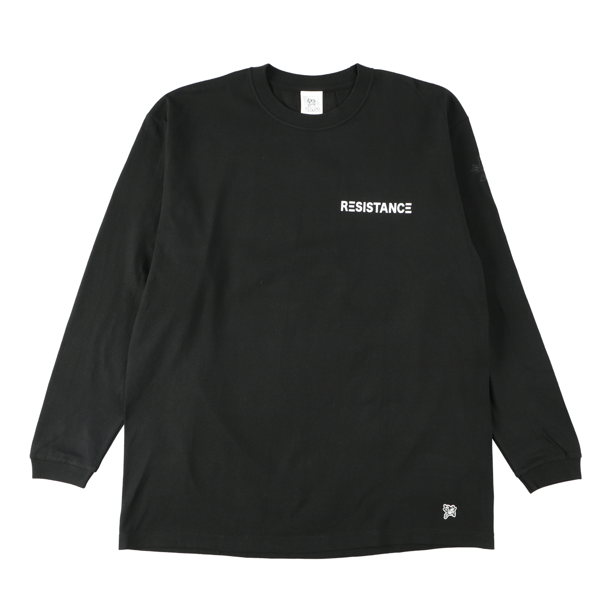 Birdog ロンＴ 黒 RESISTANCE Black long-T 1 - Tシャツ